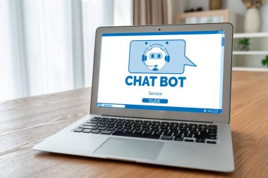 Müşteri sorularına otomatik olarak cevap veren mod çevrimiçi iş için Chatbot yazılım uygulaması