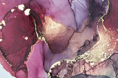 Mermer mürekkep soyut sanatının orijinal resmi. Örnek bir orjinal tablodan yüksek çözünürlüklü fotoğraf. Karargah kağıt dokusuna pürüzsüz mermer desen oluşturmak için soyut resim yapıldı.