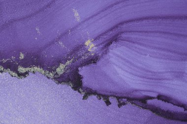 Mermer mürekkep soyut sanatının orijinal resmi. Örnek bir orjinal tablodan yüksek çözünürlüklü fotoğraf. Karargah kağıt dokusuna pürüzsüz mermer desen oluşturmak için soyut resim yapıldı.