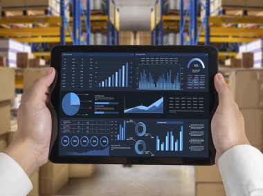 İş veri paneli, pazarlama stratejisi planlaması için iş zekası analizi sunar. Müşteri taleplerini analiz etmek ve iş dünyasının geleceğini önceden görmek için büyük veriler sunulur.