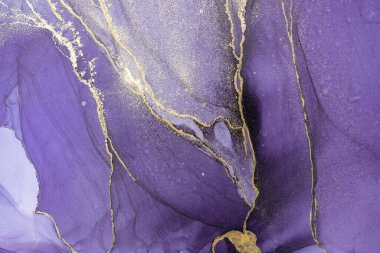 Mermer mürekkep soyut sanatının orijinal resmi. Örnek bir orjinal tablodan yüksek çözünürlüklü fotoğraf. Karargah kağıt dokusuna pürüzsüz mermer desen oluşturmak için soyut resim yapıldı.