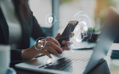 Yapay zeka mühendisliği, büyük veri ve yapay zeka makinesi kavramında yapay zeka beyin işlemcisiyle iş desteği için üretken yapay zeka kullanmayı öğrenen insan etkileşimi. EIDE