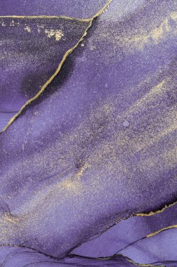 Mermer mürekkep soyut sanatının orijinal resmi. Örnek bir orjinal tablodan yüksek çözünürlüklü fotoğraf. Karargah kağıt dokusuna pürüzsüz mermer desen oluşturmak için soyut resim yapıldı.