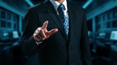 İş adamı, tahminsel büyük veri modellerinden gerçek zamanlı analizlere uzanan eğilimleri ve görüşleri ortaya çıkarmak için veri analizlerini derinlemesine inceleyerek, veri güdümlü kararların analitik endüstrileri UUID 'ye nasıl yönlendireceğini öğrenir