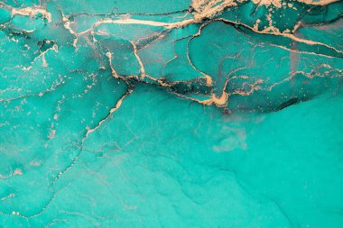 Mermer mürekkep soyut sanatının orijinal resmi. Örnek bir orjinal tablodan yüksek çözünürlüklü fotoğraf. Karargah kağıt dokusuna pürüzsüz mermer desen oluşturmak için soyut resim yapıldı.