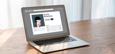 NFT pazarı dijital sanatçının çalışmalarını İnternet ağında satması için mod satış kanalı sağlıyor