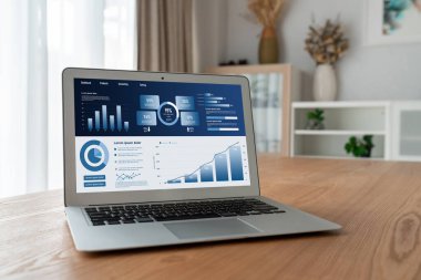 İş veri paneli, pazarlama stratejisi planlaması için iş zekası analizi sunar. Müşteri taleplerini analiz etmek ve iş dünyasının geleceğini önceden görmek için büyük veriler sunulur.