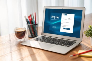 İnternet sitesinde mod form doldurmak için çevrimiçi kayıt formu