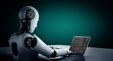 Bilgisayar ekranında bilim ve eğitim kavramını gösteren matematiksel denklemler ve modem formülü