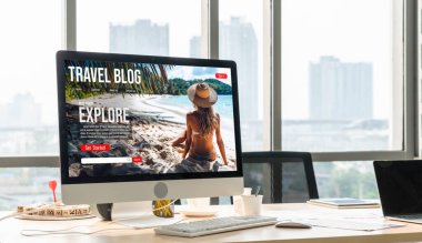 Online travel blog website provide travel tips and information on social media snugly where people can post, write and react to travel application