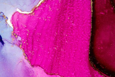 Mermer mürekkep soyut sanatının orijinal resmi. Örnek bir orjinal tablodan yüksek çözünürlüklü fotoğraf. Karargah kağıt dokusuna pürüzsüz mermer desen oluşturmak için soyut resim yapıldı.