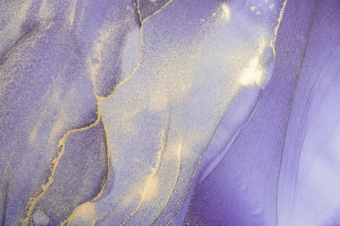 Mermer mürekkep soyut sanatının orijinal resmi. Örnek bir orjinal tablodan yüksek çözünürlüklü fotoğraf. Karargah kağıt dokusuna pürüzsüz mermer desen oluşturmak için soyut resim yapıldı.