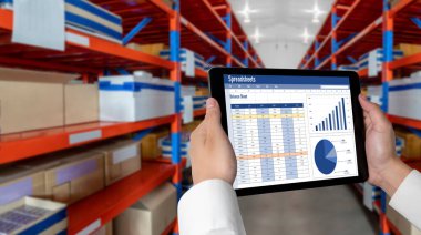 Spreadsheet document information financial startup concept. data and graphs in spreadsheet documents for online analysis project dashboard accounting digital snugly