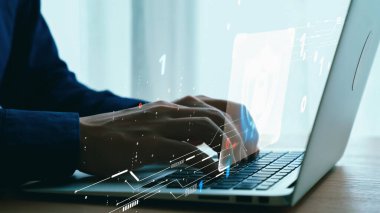 İş adamı siber güvenliğin özünü keşfeder. Siber koruma yöntemlerini, tehditleri derinlemesine araştır ve siber güvenlik duruşunu güçlendir. Siber güvenlik çağında UUID 'de gezinmek için gerekli