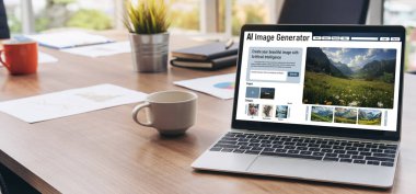 Yapay zeka yapay zeka işleme gücünün kullanımıyla birlikte metin tasarımcısı ve kullanıcılarına resim ve metin tasarımcılarına komut metnine göre resim verme imkânı sunar