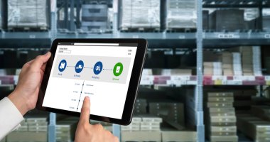 Ürün nakliyesi ve teslimatı için e-ticaret ve mod çevrimiçi iş izleme sistemi