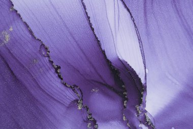 Mermer mürekkep soyut sanatının orijinal resmi. Örnek bir orjinal tablodan yüksek çözünürlüklü fotoğraf. Karargah kağıt dokusuna pürüzsüz mermer desen oluşturmak için soyut resim yapıldı.