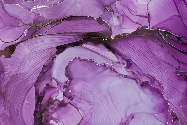 Mermer mürekkep soyut sanatının orijinal resmi. Örnek bir orjinal tablodan yüksek çözünürlüklü fotoğraf. Karargah kağıt dokusuna pürüzsüz mermer desen oluşturmak için soyut resim yapıldı.