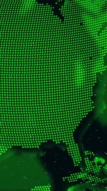 3D Dijital Dünya, yıldızlarda ve uzay arka planında dönen küresel iş dünyasındaki uluslararası insanların küresel ağ bağlantısı kavramını gösteriyor. Modern bilgi teknolojisi ve küreselleşme kavramı.