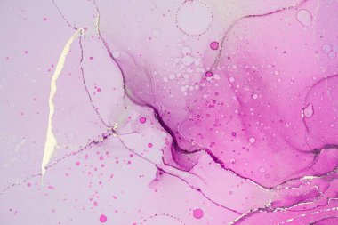 Mermer mürekkep soyut sanatının orijinal resmi. Örnek bir orjinal tablodan yüksek çözünürlüklü fotoğraf. Karargah kağıt dokusuna pürüzsüz mermer desen oluşturmak için soyut resim yapıldı.