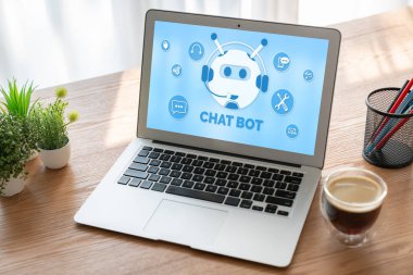 Müşteri sorularına otomatik olarak cevap veren mod çevrimiçi iş için Chatbot yazılım uygulaması