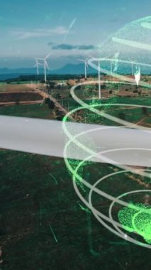 Çevre koruma teknolojisi ve yenilenebilir doğal kaynaklardan gelen temiz enerji ve güçle küresel sürdürülebilir ESG 'ye yaklaşmak