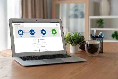 Ürün nakliyesi ve teslimatı için e-ticaret ve mod çevrimiçi iş izleme sistemi