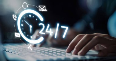 Müşteri EIDE hizmetleri için 24 saat çalışan müşteri desteği, çevrimiçi yardım masası ve çağrı merkezi müşterilere teknik bilgiler sunmaktadır