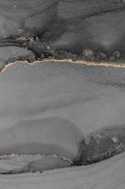 Mermer mürekkep soyut sanatının orijinal resmi. Örnek bir orjinal tablodan yüksek çözünürlüklü fotoğraf. Karargah kağıt dokusuna pürüzsüz mermer desen oluşturmak için soyut resim yapıldı.