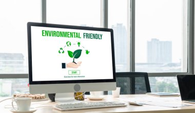 Model şirket işleri için yeşil iş dönüşümü yeşil pazarlama stratejisine teşekkür etmek için