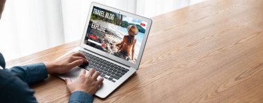 Online travel blog website provide travel tips and information on social media snugly where people can post, write and react to travel application