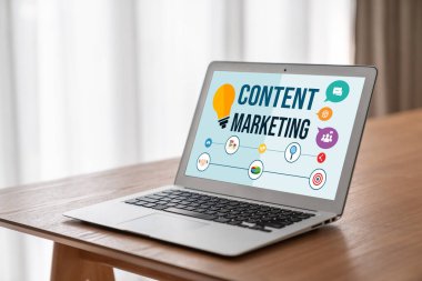 Mod çevrimiçi iş ve e-ticaret pazarlama stratejisi için içerik pazarlaması
