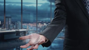 Yapay zeka mühendisliği, büyük veri ve yapay zeka makinesi kavramında yapay zeka beyin işlemcisiyle iş desteği için üretken yapay zeka kullanmayı öğrenen insan etkileşimi. Kullanıcı Kimliği