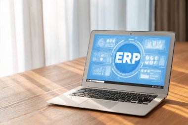 Pazarlama stratejisini planlamak için modern iş için ERP girişimi kaynak planlama yazılımı