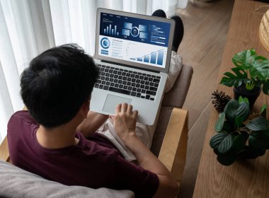 İş veri paneli, pazarlama stratejisi planlaması için iş zekası analizi sunar. Müşteri taleplerini analiz etmek ve iş dünyasının geleceğini önceden görmek için büyük veriler sunulur.