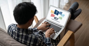 Help screen on the website provide answer to FAQ frequently asked question snugly with knowledge information and solution by customer support