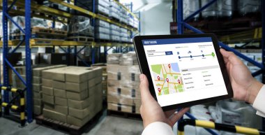 Ürün nakliyesi ve teslimatı için e-ticaret ve mod çevrimiçi iş izleme sistemi