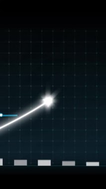 İma edici grafik grafiğindeki iş büyümesi konsepti pazarlama satışlarının gelecekteki hedefe arttığını gösteriyor. Şirket işlerinin yükselmesi için mükemmel bir mali durum. Finans ve para 3B oluşturma .