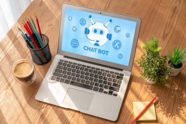 Müşteri sorularına otomatik olarak cevap veren mod çevrimiçi iş için Chatbot yazılım uygulaması