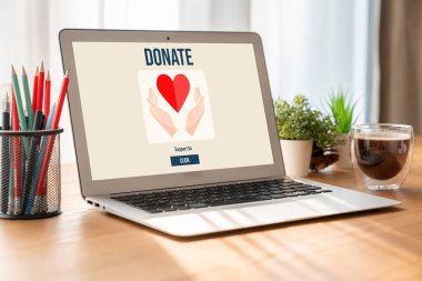 Çevrimiçi bağışta bulunma platformu insanlara internet üzerinden transfer etmeleri için modem para gönderme sistemi sunuyor