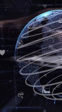 5G kablosuz bağlantı ve sosyal medya kavramını gösteren İnternet ağı modernizasyonunun grafiğiyle çalışan adam .