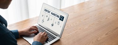 Mod çevrimiçi iş ve e-ticaret pazarlama stratejisi için içerik pazarlaması