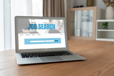 Çalışanların işe alım İnternet ağındaki iş fırsatlarını araması için mod web sitesinde online iş araması