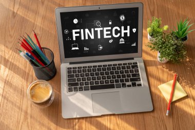 Pazarlama stratejisini analiz etmek için kullanılan Fintech finansal teknoloji yazılımı