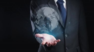 İş adamı küresel pazarlama ve finans konusunda uzmandır. Küresel pazarların karmaşıklığını, stratejileri ve pazarlama erişimini geliştirmek. Küresel finans ve pazarlama UUID 'sinde başarı