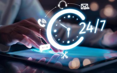 Müşteri EIDE hizmetleri için 24 saat çalışan müşteri desteği, çevrimiçi yardım masası ve çağrı merkezi müşterilere teknik bilgiler sunmaktadır