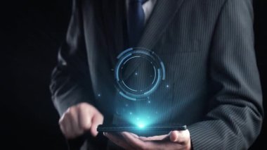 Yapay zeka mühendisliği, büyük veri ve yapay zeka makinesi kavramında yapay zeka beyin işlemcisiyle iş desteği için üretken yapay zeka kullanmayı öğrenen insan etkileşimi. Kullanıcı Kimliği