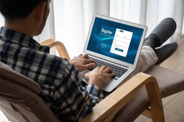 İnternet sitesinde mod form doldurmak için çevrimiçi kayıt formu