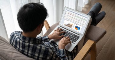 İş veri paneli, pazarlama stratejisi planlaması için iş zekası analizi sunar. Müşteri taleplerini analiz etmek ve iş dünyasının geleceğini önceden görmek için büyük veriler sunulur.