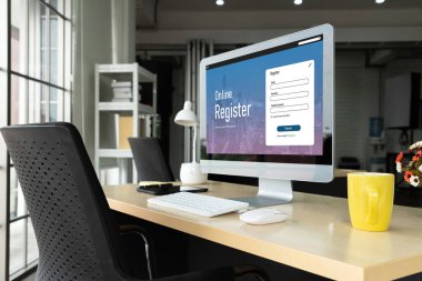 İnternet sitesinde mod form doldurmak için çevrimiçi kayıt formu